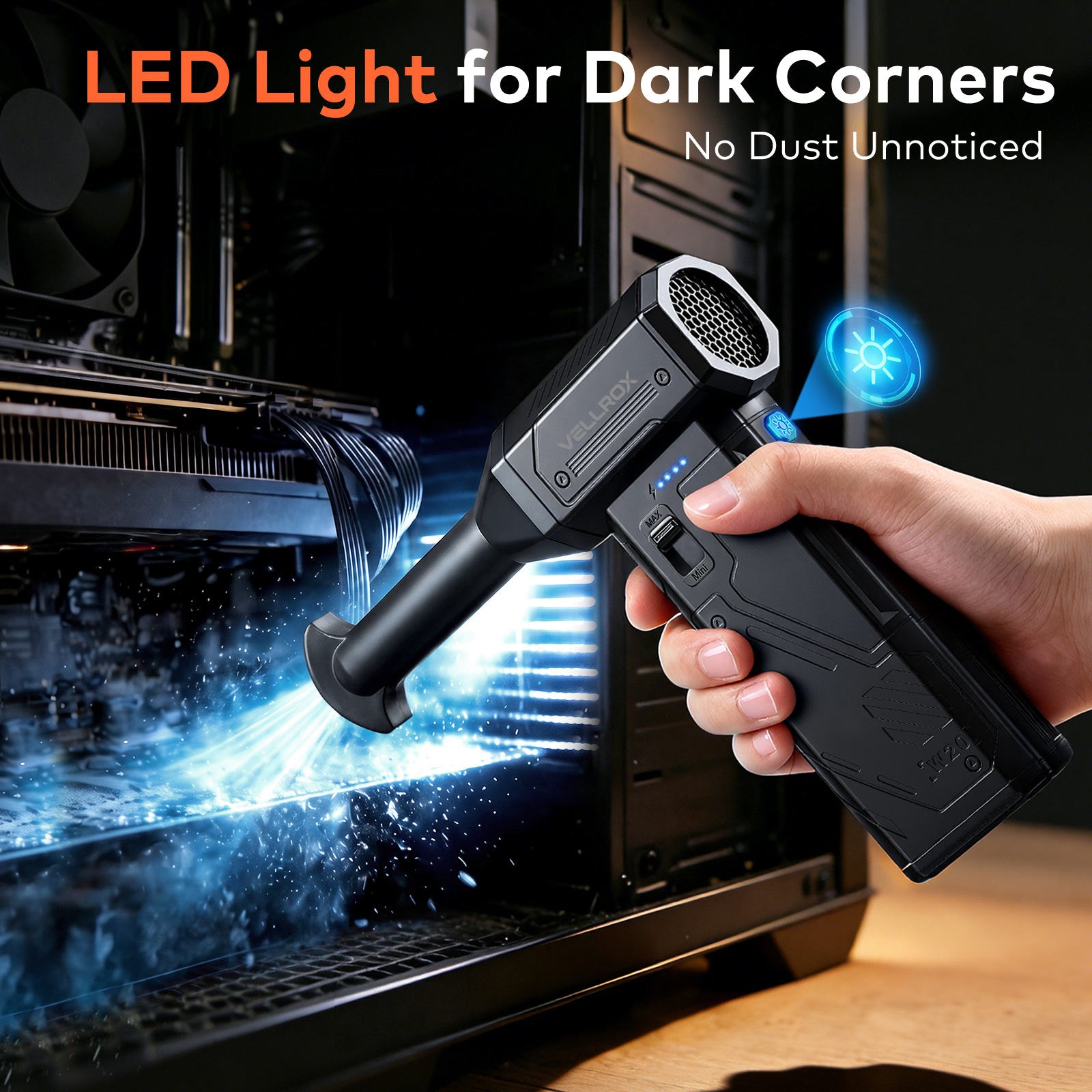 Compressed Air Duster - 130,000RPM