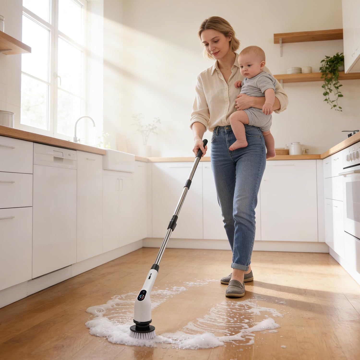 Electric Spin Scrubber