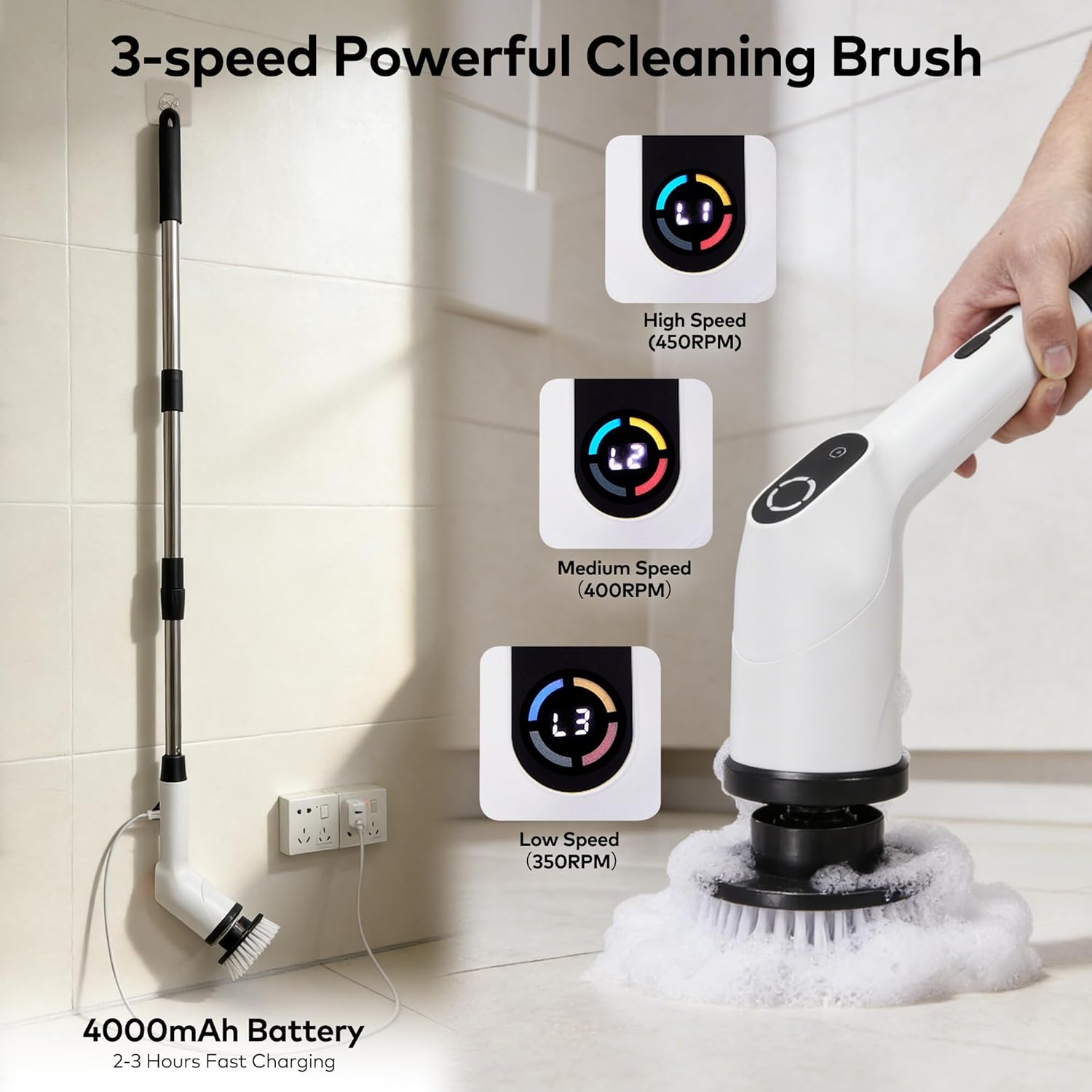 Electric Spin Scrubber